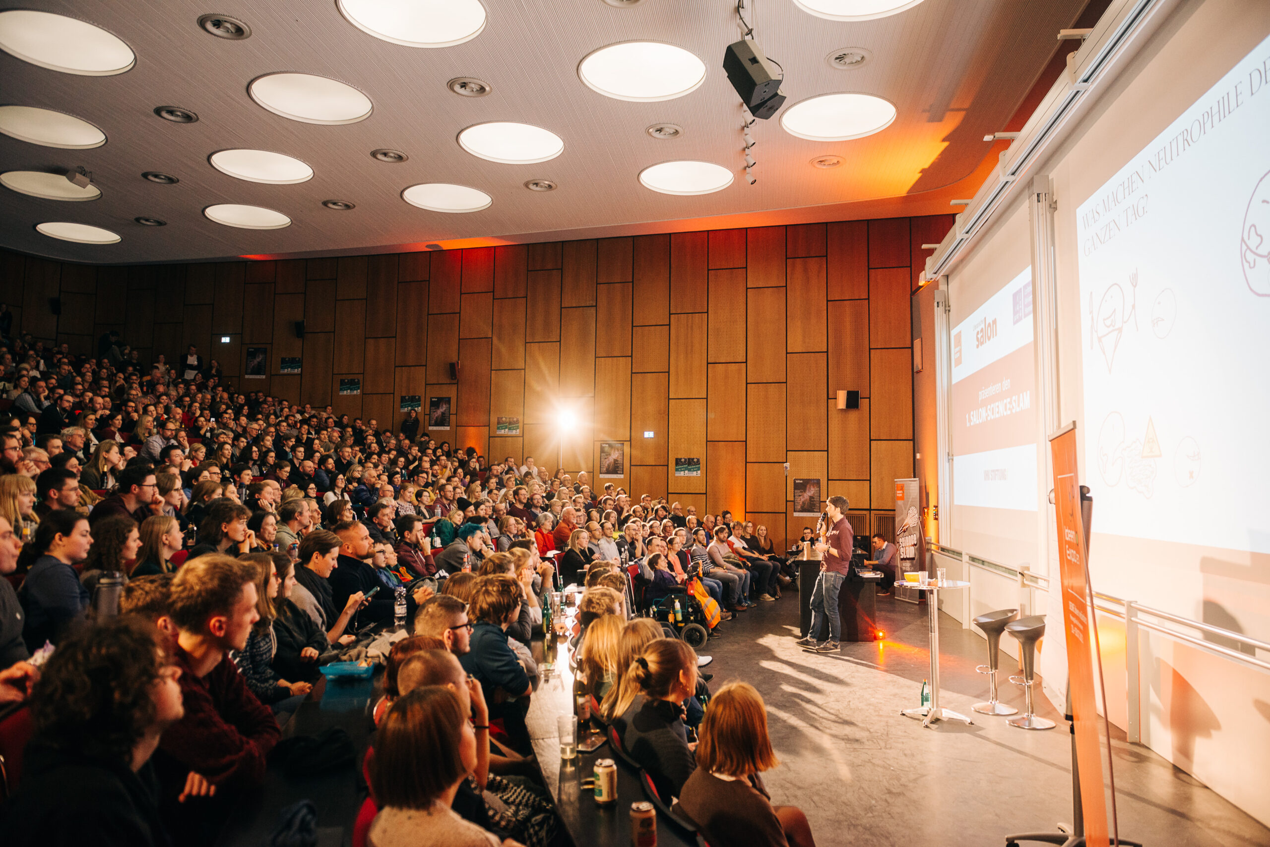 Der erste Salon-Science-Slam